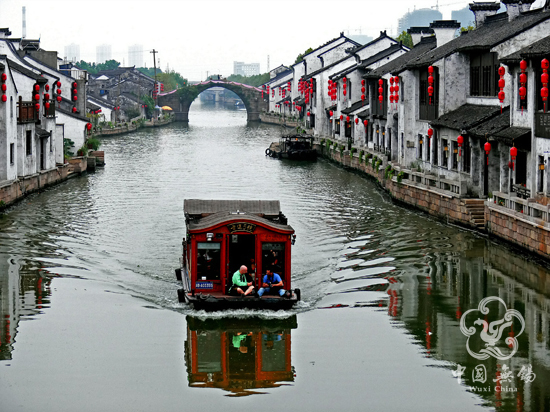 Folk houses along Grand Canal