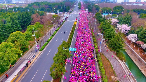 2017 Wuxi Marathon in photos