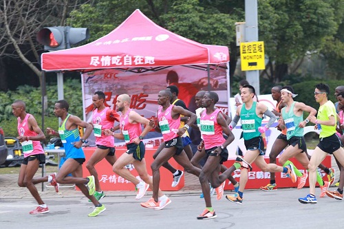 2017 Wuxi Marathon in photos