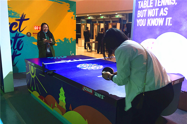 TTX - Table tennis but not as you know it