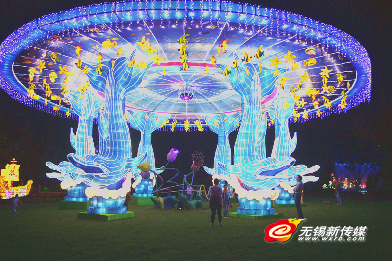 Gorgeous light festival casts spell over Wuxi