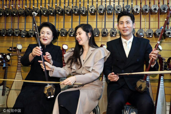 Wuxi erhu impresses South Korea's First Lady