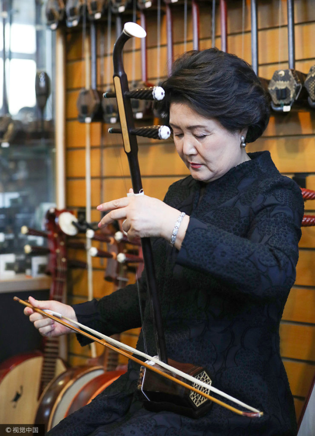 Wuxi erhu impresses South Korea's First Lady