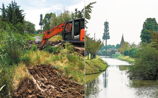 Water quality improvements visible with river chief system