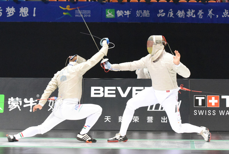 Highlights of 2018 World Fencing Championships Day 1