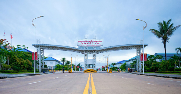 Flowers of friendship between China and Cambodia bloom in Sihanoukville SEZ