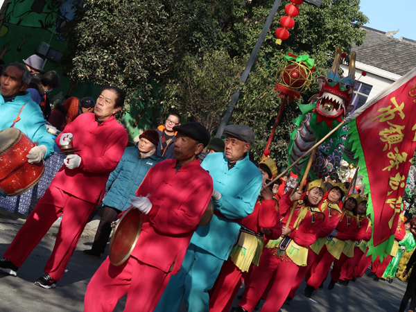 Yangshan residents celebrate traditional Chinese New Year