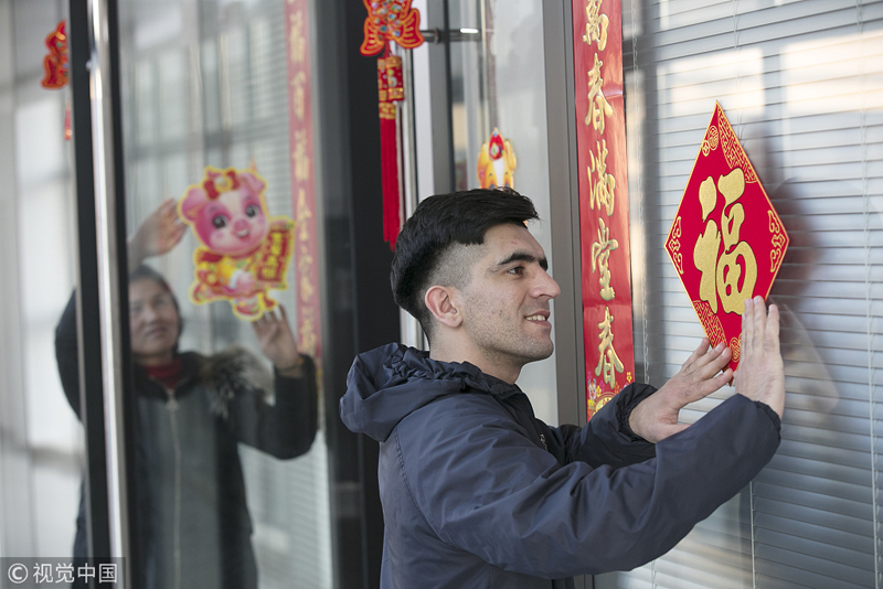 Intl students in Wuxi enjoy Chinese New Year festivities