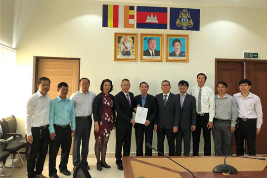 Chinese university in Cambodia gains domestic educational support