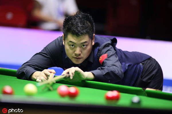 Both Chinese teams reach snooker semi-finals