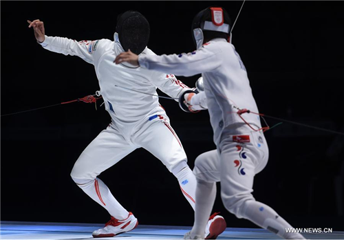 Japan beats South Korea 33-32 during 2016 Asia Fencing Championships