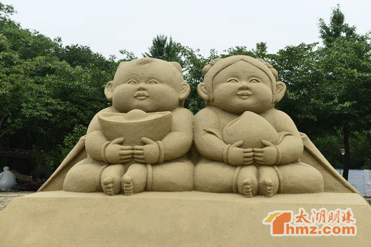 Sand Sculpture Culture and Art Festival opens in Wuxi