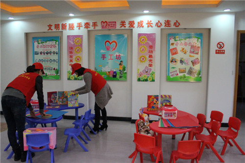 Loving Care Stations provide aid in Baoshui