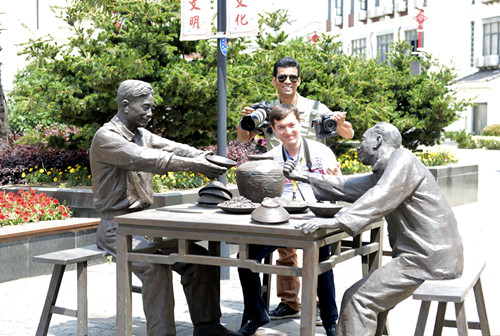 Journalists get a tour of real China