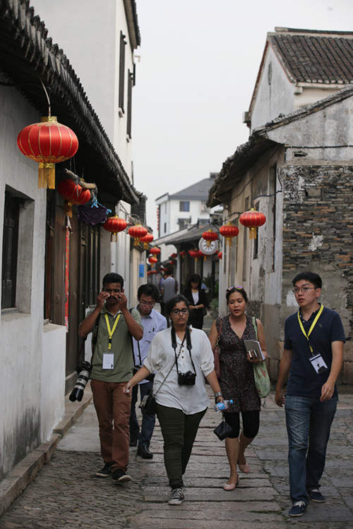 Journalists get a tour of real China