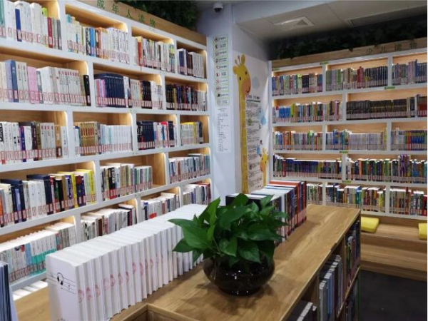 Zhangjiagang helps build a 24-hour library in Yanhe county