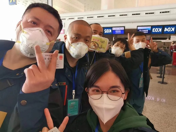 1st group of Zhangjiagang medics return from Wuhan