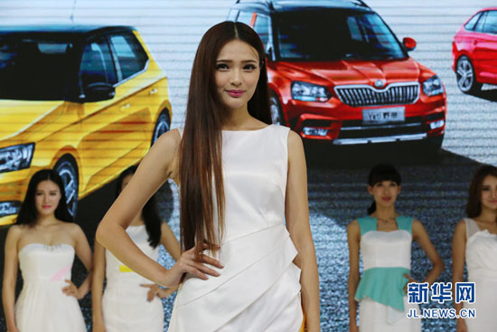 Eye-catching sight of 12th Changchun international auto expo