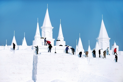 Jingyue Snow World to greet visitors soon