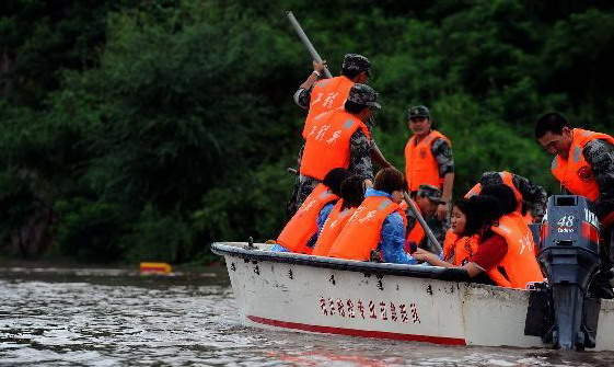 55 flood-trapped ROK tourists rescued in NE China