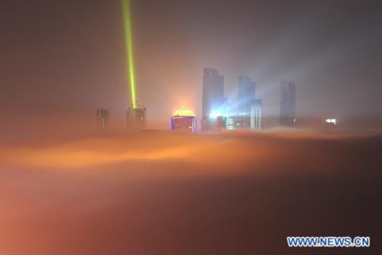 Thick fog shrouds large parts of China