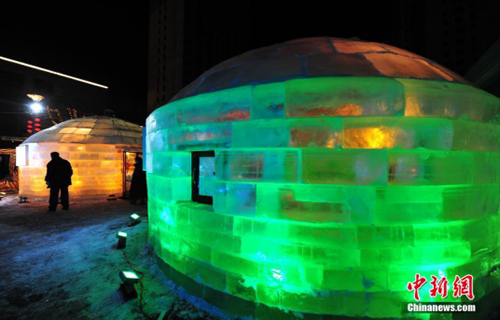 Hotpot and ice in Shenyang