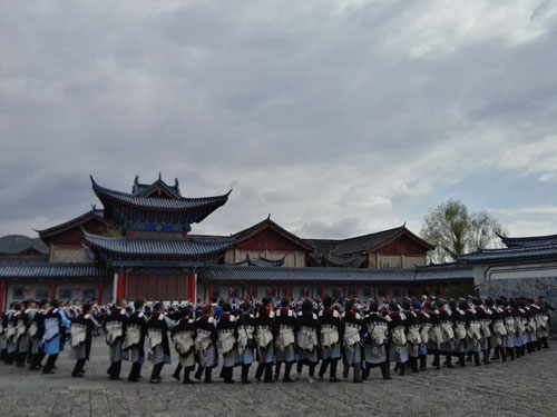 Sanduo Festival held to honor Naxi god