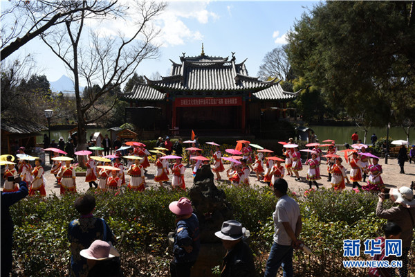 Lijiang receives 810,700 visitors during Spring Festival