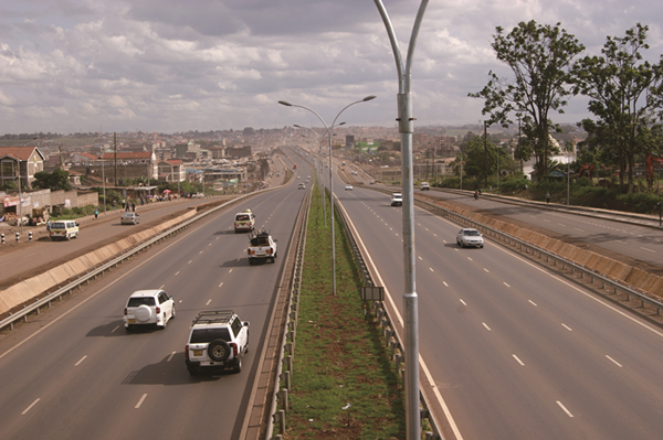 Nairobi-Thika highway in Kenya