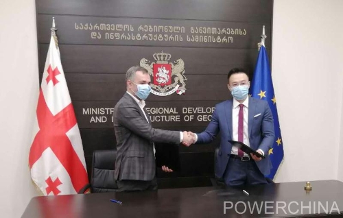 POWERCHINA inks another road project deal in Georgia