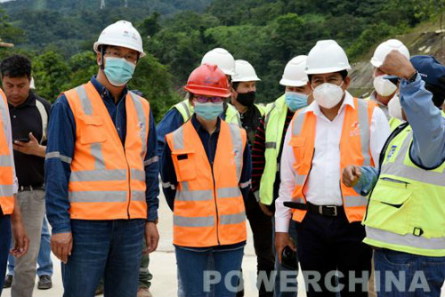 Bolivian minister pays visit to POWERCHINA road project