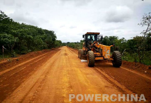 POWERCHINA starts construction on road project in Zambia