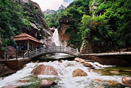 Earth, sea and sky merge at Laoshan Mountain