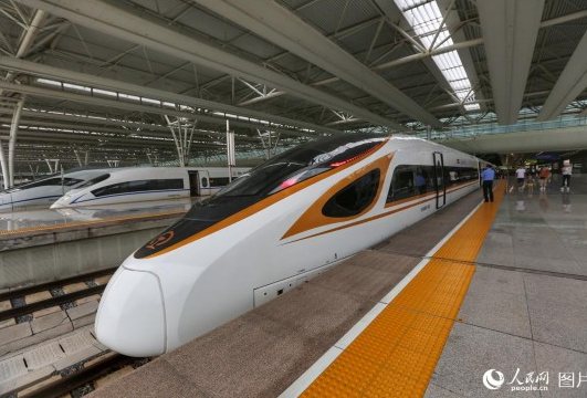China's latest high-speed train consumes only 3.8 KWh per 100 passenger-km