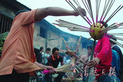 Incense Dragon Dancing