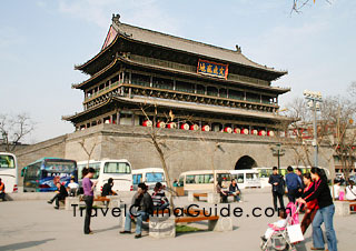 Xi'an attractions: Drum Tower (Gu Lou)