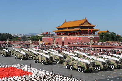 China's strategic missile soldiers debut at military parade