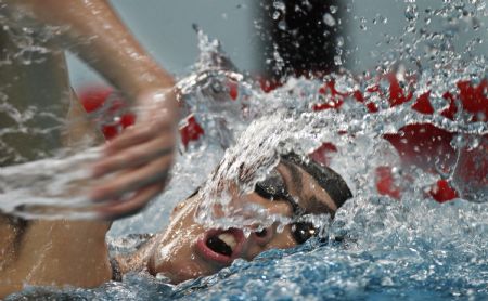 Swimmers compete at National Games