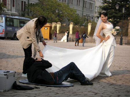 Girl records life with camera