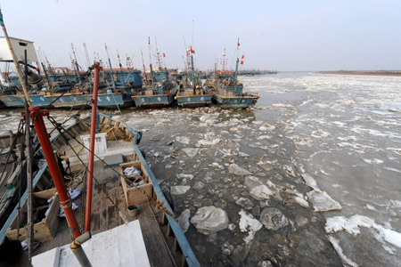 East China coast sees worst sea ice in three decades