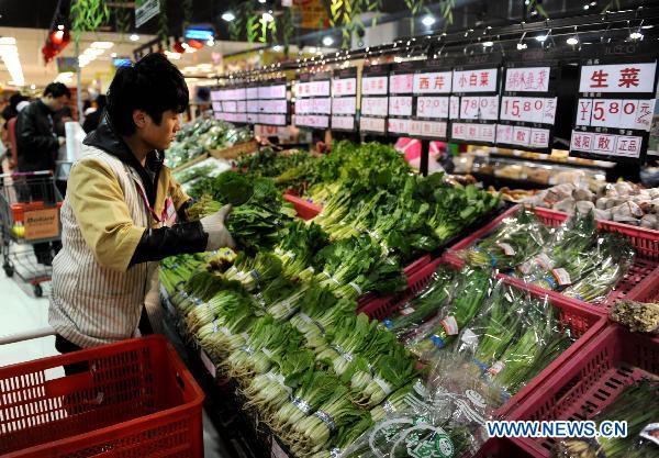 Efforts to stabilize food price in east China