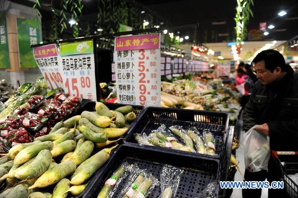 Efforts to stabilize food price in east China