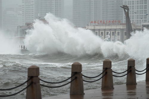 Muifa brings rain, wind to Shandong