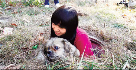 Blind pet rescued from well