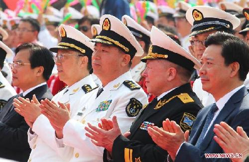 63rd founding anniversary of Chinese navy celebrated in Qingdao