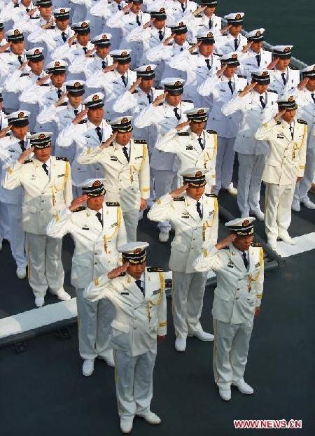 63rd founding anniversary of Chinese navy celebrated in Qingdao