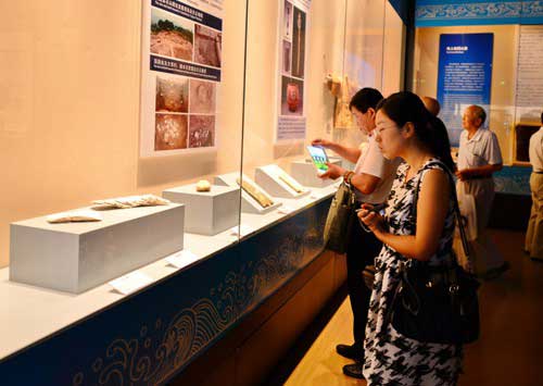 Ancient maritime relics on show in Shandong