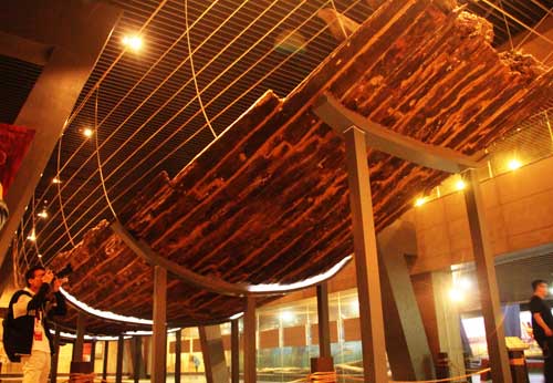 Shandong's Ancient Ship Museum records Maritime Silk Road