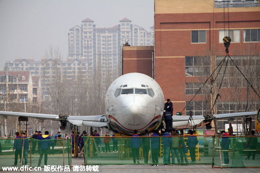 Boeing 737 bought for teaching