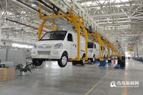 Qingdao plans 100-billion-yuan new-energy car industry